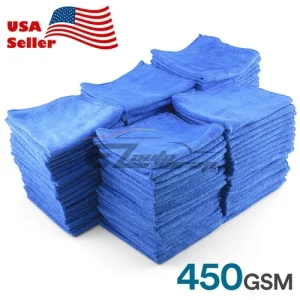 Microfiber Cleaning Cloth Towel Soft Rag Car Polishing No Scratch Auto Detailing